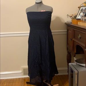 Lovely navy blue women’s dress